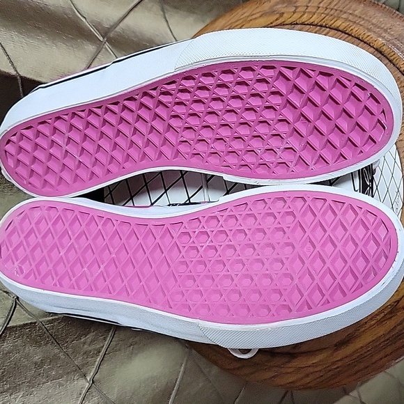 EUC- Vans ‘Authentic’ Plaid Accent Canvas Sneakers - Picture 9 of 9